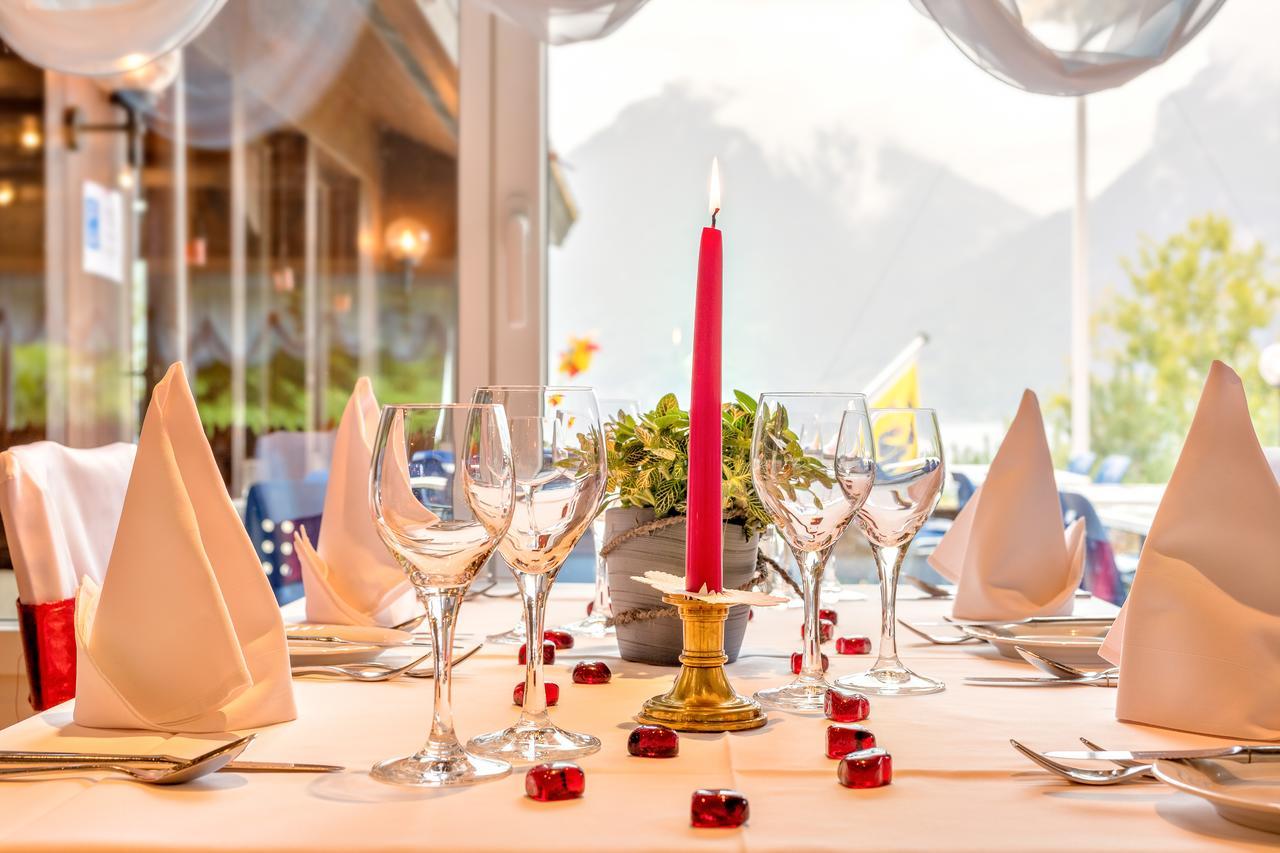 Hotel Restaurant Moeve Faulensee Exterior foto
